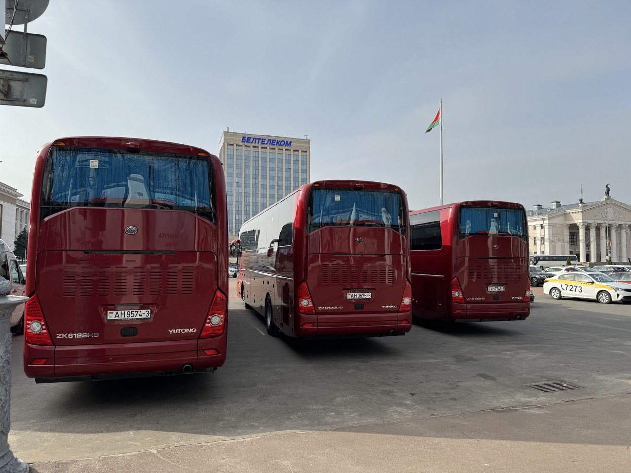 Автобус Ютонг Гомель ГрандАвто Москва Санкт-Петербург